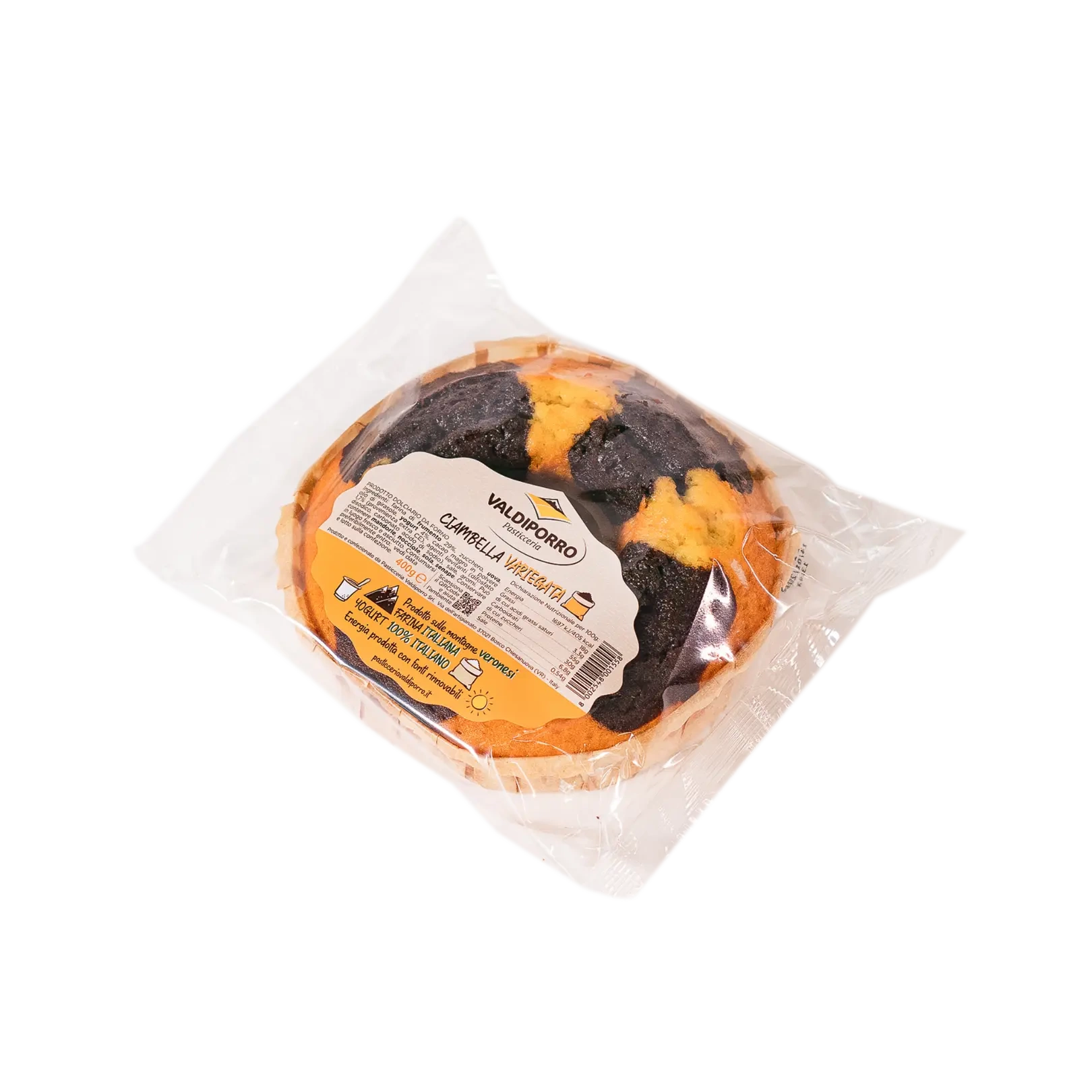 pasticceria valdiporro ciambella variegata confezione