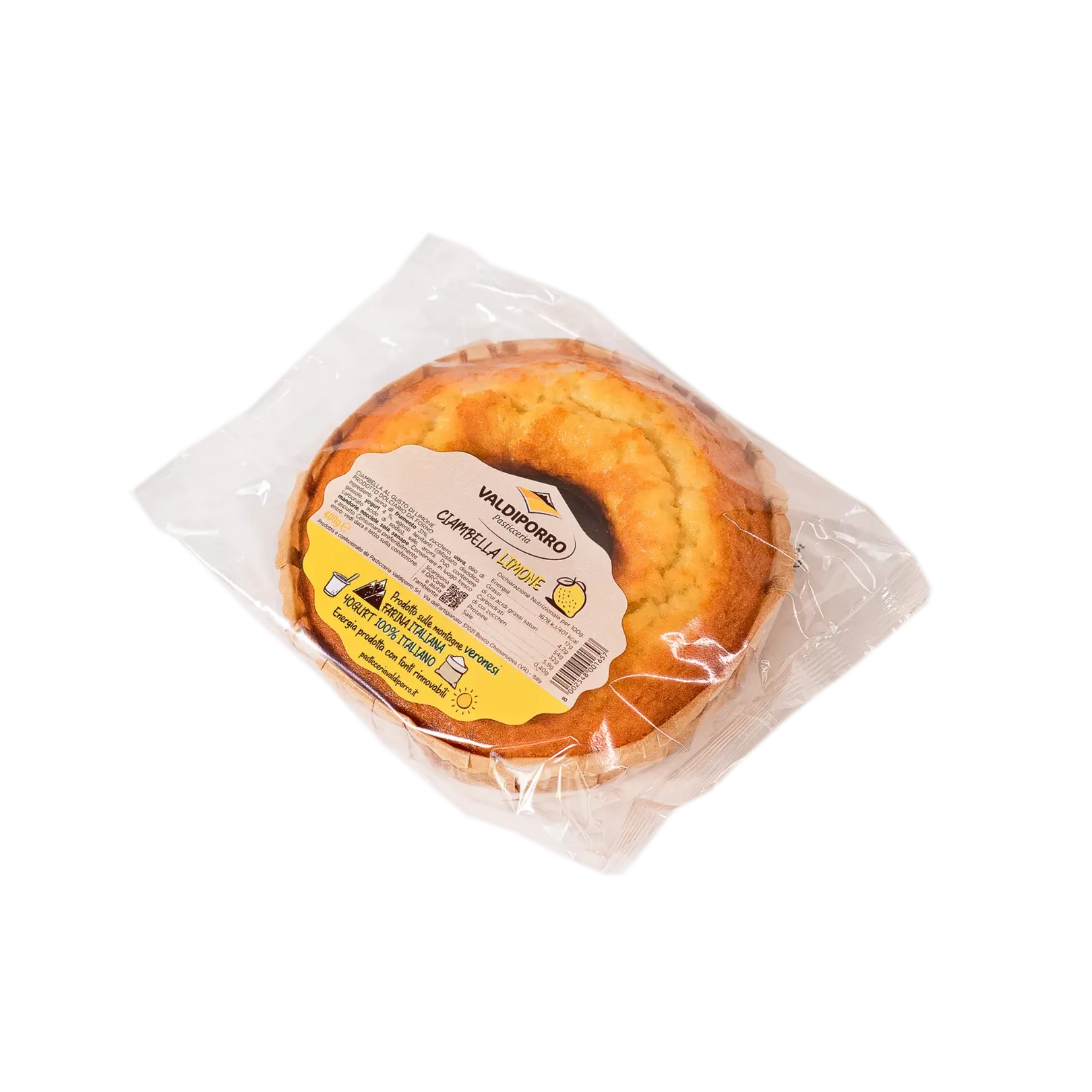 pasticceria valdiporro ciambella al limone