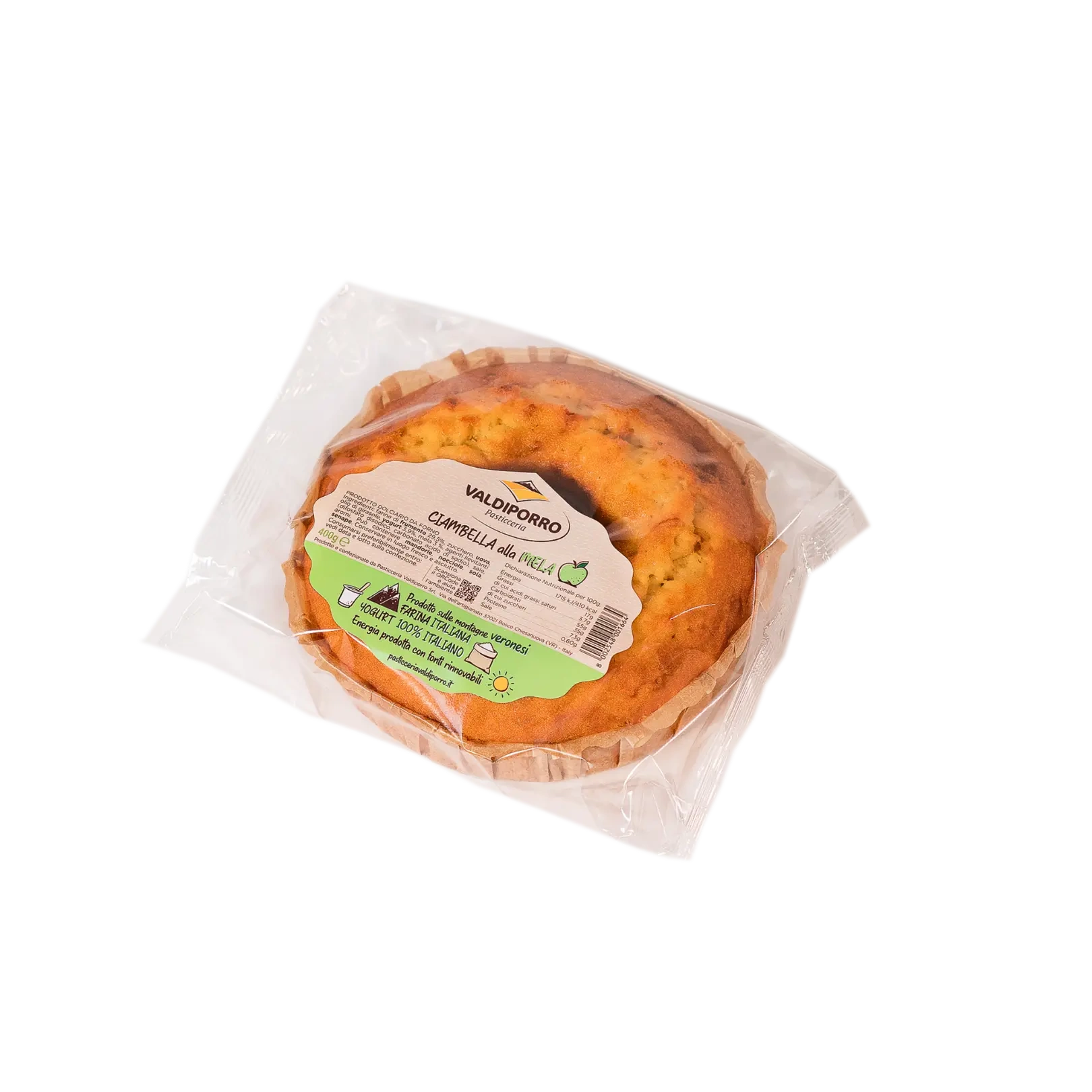 pasticceria valdiporro ciambella alla mela