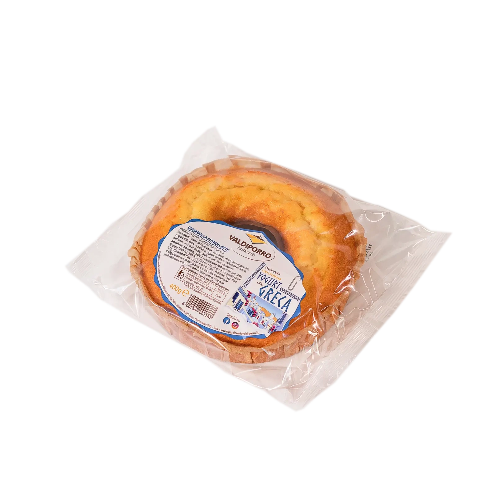 pasticceria valdiporro ciambella fiordilatte